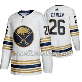 Adidas Maillot de Hockey Buffalo Sabres Rasmus Dahlin 26 50th Anniversary Adidas 2019-20 Blanc Authentic - Homme